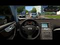 Infiniti FX50S City Car Driving Steering Wheel Game 