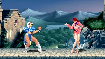 Shermie Vs Chun Li - Capcom Vs Snk Ultimate Fight!