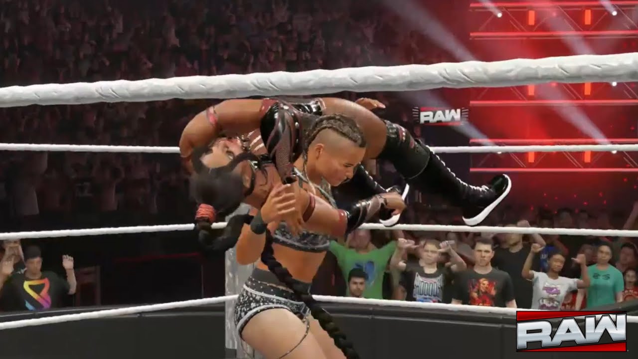WWE 2K25 RAW - BIANCA BELAIR VS. IVY NILE