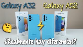 ✨Galaxy A32 vs Galaxy A52✨ ¿Mucha DIFERENCIA?