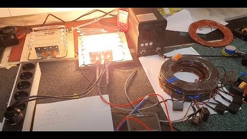Test #2 : (34% efficient) Compact TPU Dual Induction Auto transformer with dual resonators