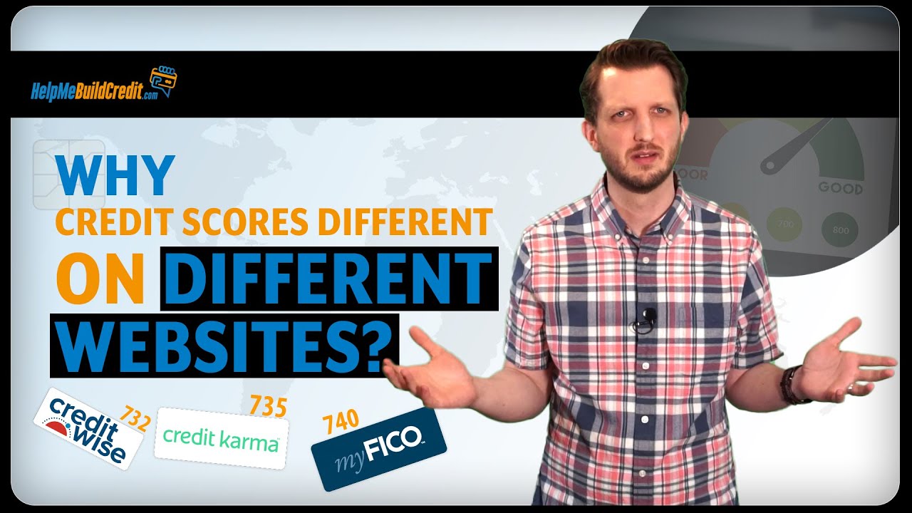 Why are my credit scores different on different websites? - YouTube