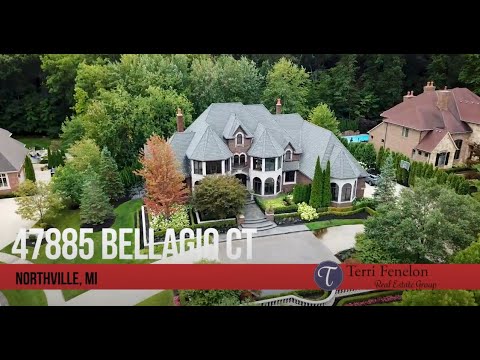 47885 Bellagio Ct, Northville, MI home video tour