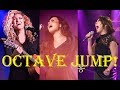 Famous Singers Hitting OCTAVE JUMP High Notes!!!