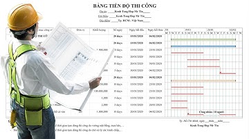 Cách lập tiến độ thi công bằng project dành riêng cho dân thi công xây dựng