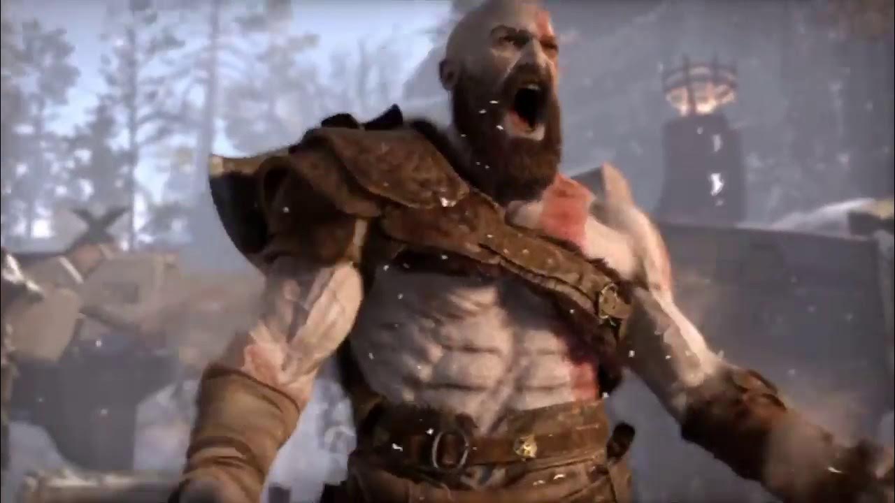 Everybody gangsta till Kratos has Spartan Rage. - 9GAG