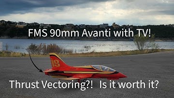FMS 90mm THRUST VECTORED Avanti!