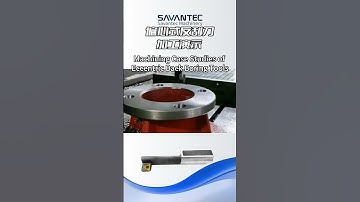 Machining Case Studies of Eccentric Back Boring Tool #cnc #machine