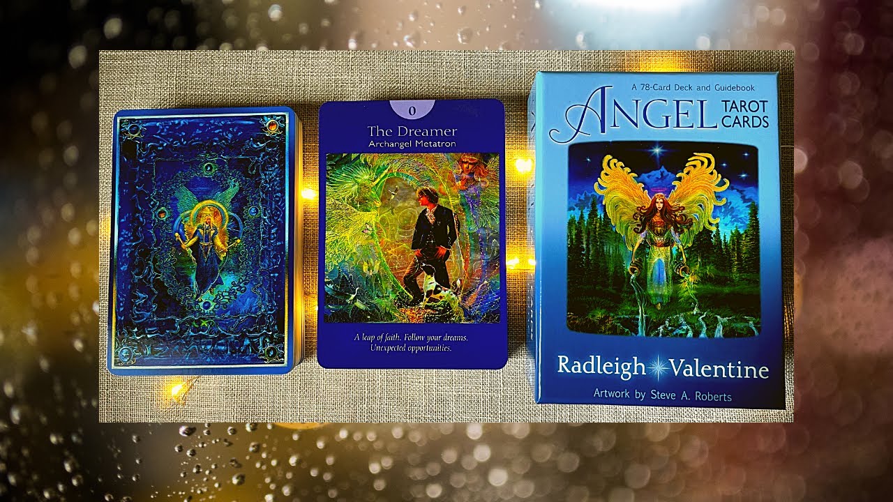 ANGEL TAROT CARDS by: Valentine Flip Through YouTube