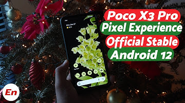 Poco X3 Pro Android 12 | Official Pixel Experience Stable | First Look | Material You