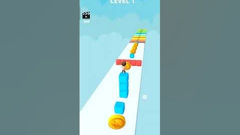 cube stacker surfer 3D amazing  😍😍❤️ gameplay #short (4)