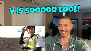 When Kim Taehyung Makes It Look So Cool!  Reaction