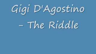 Gigi D'Agostino - The Riddle Resimi