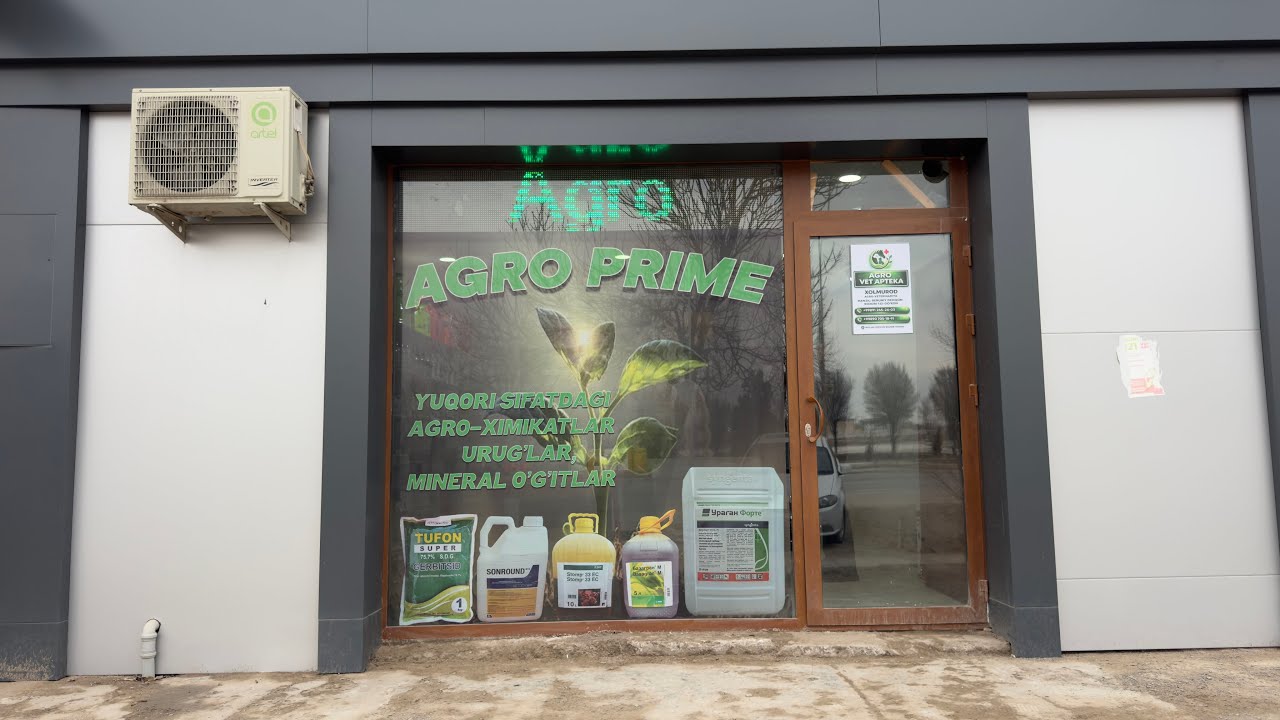 БЕРУНИЙДА ЯНГИЛИК ЯНГИ АГРО ХИМИКАТЛАР МАГАЗИНИ ОЧИЛМОКДА 09.03.2026