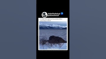 Parallax Effect in Nature #physics #science #demonstration #sciencefacts