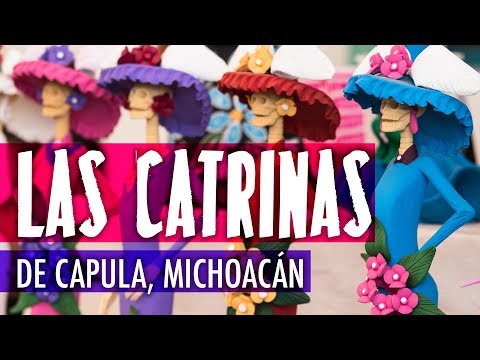 Las Catrinas de Barro de Capula, Michoacán