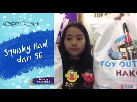 Squishy Haul Dari SG, Alhamdulilah, Banyak Banget Aku Di Beli In Nya !!!
