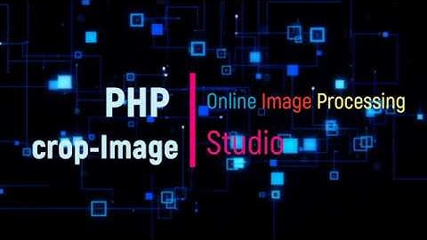 How to crop image in php