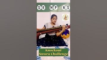 Exercise 4 - Knockout Swara Challenge #veena #learnveena #carnatic #exercisemotivation