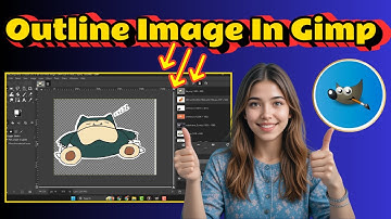 Hoe je een afbeelding in GIMP van contouren voorziet | Stapsgewijze handleiding (2026)
