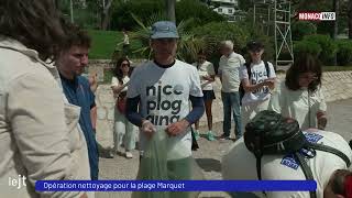 Opération "Plage propre" par les U16 de l'AS Monaco