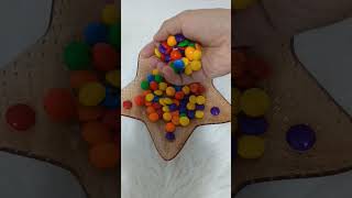 #satisfyingasmr of these #colorful #nips & #chocolate #peanut  #trending #shorts