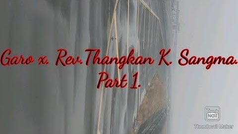 Garo class X. Lesson 1. Rev. Thangkan K. Sangma.