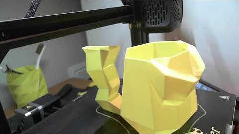 Octolapse of 3D Printed Low Poly Pika