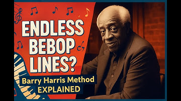 Hoe Barry Harris eindeloze beboplijnen creëert - STAP 1