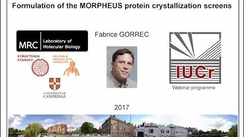 Formulation of the MORPHEUS protein crystallization screens