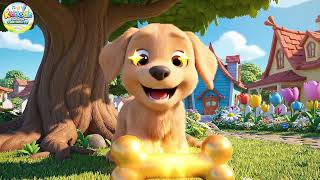 Sniff Sniff Little Puppy Treasure Hunt 🐶🗺️ | Fun Kids Adventure Song | Rhymes &amp; Learning Video