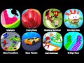 Idle Ants, Every Hero, Blade.io Survival Battle, Om Nom Run, Race Master, Raft Defense, Bridge Race