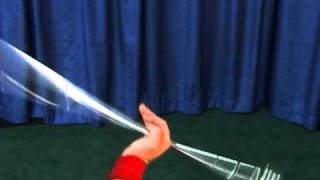 The Twirling Drum Major - Four Finger Twirl Demonstration