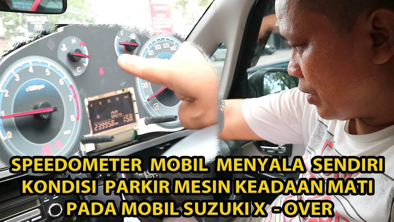 speedometer mobil error pada mobil suzuki x over