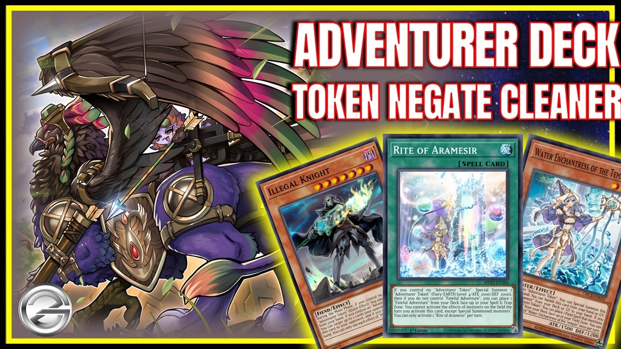 adventurer token yugioh deck LIMITED: YGOPROAdventurer Token Deck 2022Yugioh