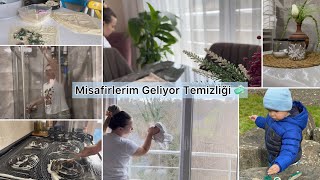 TEMİZLİK | HIZLANDIRILMIŞ TEMİZLİK | BUZLUK ISPANAKLI GÜL BÖREĞİ | OĞLUMLA TAŞ BOYADIK #temizlik