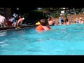 Karate Cooper In The Pool 