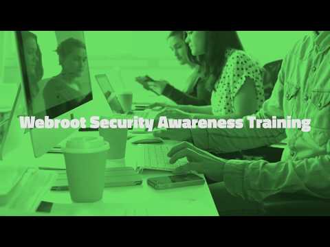 Webroot Security Awareness Training Overview