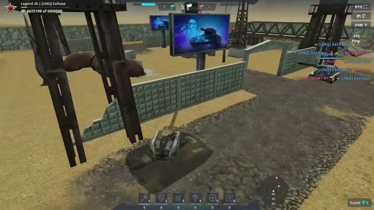 Unique Raiders FT.Exthase XP/BP Montage  | UNQs | Tanki Online