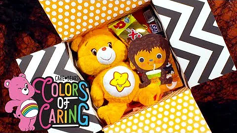 ORANGE Care Bears Care Package for OCTOBER – ft. Laugh-A-Lot Bear!