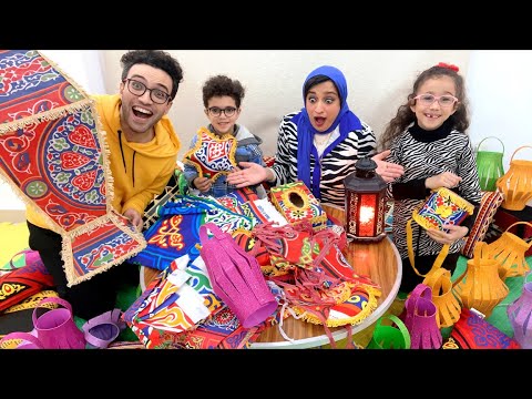 لما عيالك يشترو زينة رمضان ويعملو كارثه I مشروع جواز