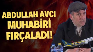Abdullah Avcı Muhabiri Fırçaladı Basın Toplantısında Gergin Anlar...