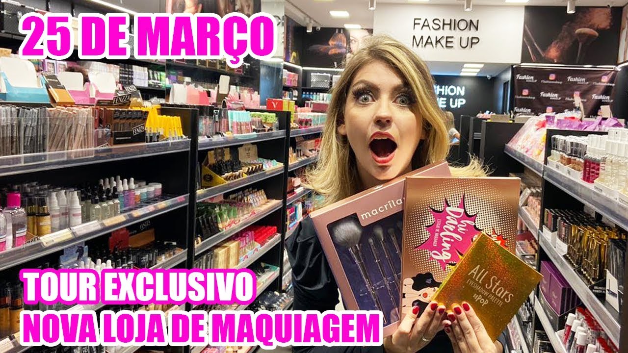 25 DE MARÇO - TOUR PELAS MELHORES LOJAS DE MAQUIAGEM DA 25 DE