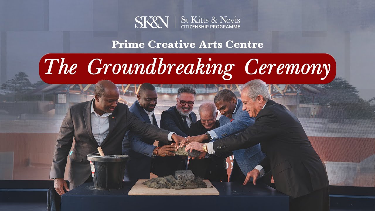 Prime Creative Arts Centre - Groundbreaking Ceremony in St. Kitts and Nevis