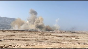 Dragline working##opencast mining