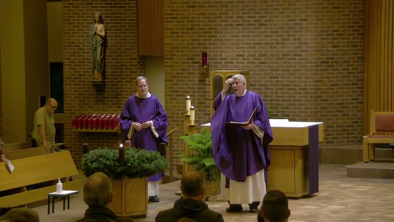 Mass at St. Michael Catholic Church Prior Lake, MN - Dec. 6, 2025