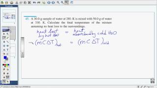 Calorimetry & Specific Heat Capacity