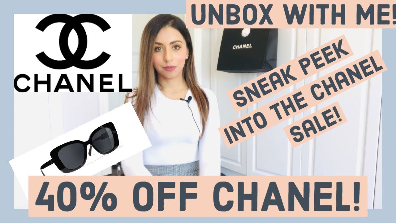 Cataract Joke nødsituation Chanel Sale 2020 and Unboxing! - YouTube