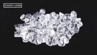 Moissanite diamond processing step from Tianyu Gems