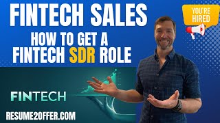 How to be a SDR in FinTech Sales